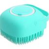 Silicon Bathing Sponge With Soap Container