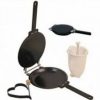 Double Sided Frying Pan, Batter Dispenser Heart Design For Your Pancakes - Image 2