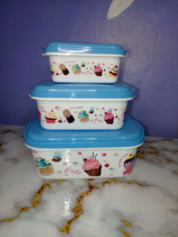 Storage container 3 in 1