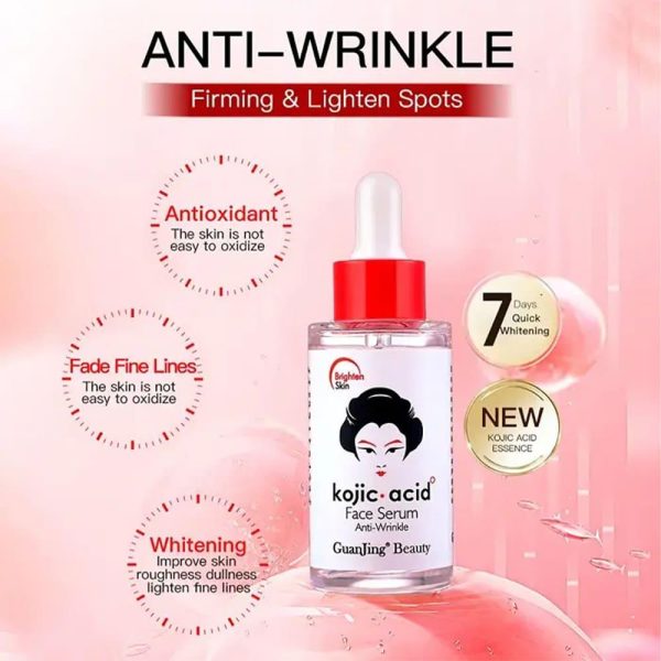 Guanjing Beauty Kojic Acid Face Serum For Anti Wrinkle - 40ml