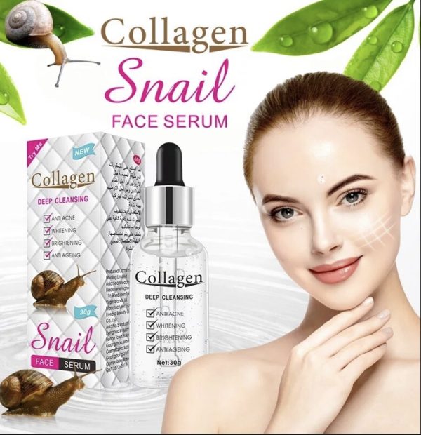 Collagen Deep Cleaning Snail Face Serum - Image 3