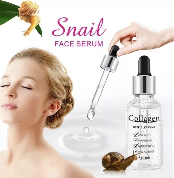 Collagen Deep Cleaning Snail Face Serum - Image 4