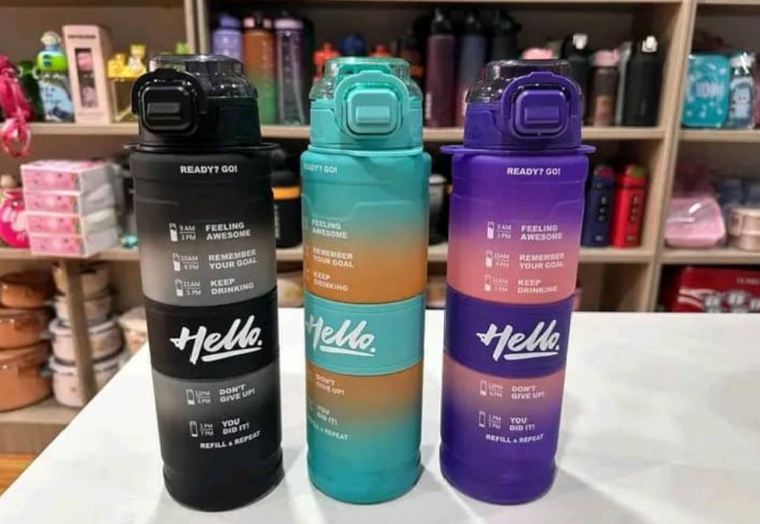 Hello Water Bottle