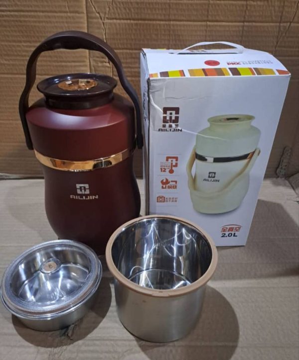 Ailijin Vacuum Food Flask 2Liters