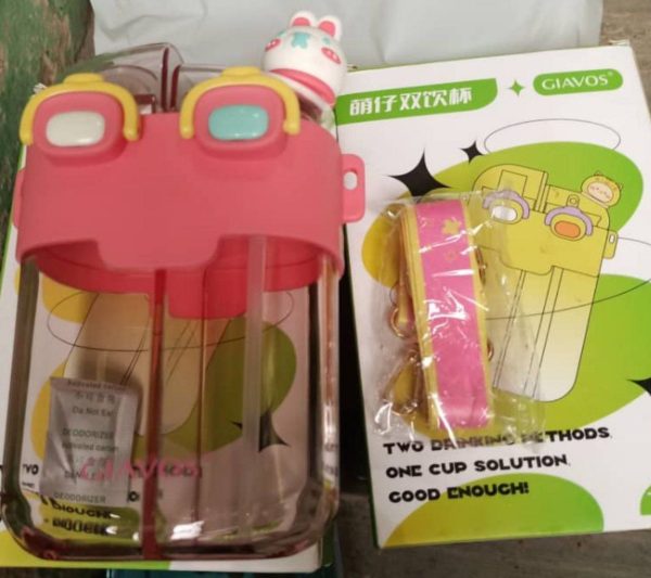 Water Bottle With Two Drinking Method