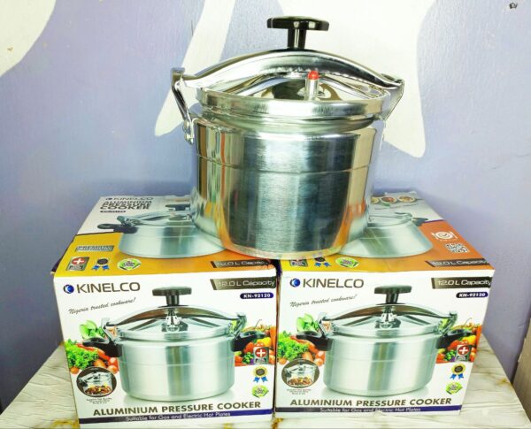 Kinelco Aluminum Pressure Cooker