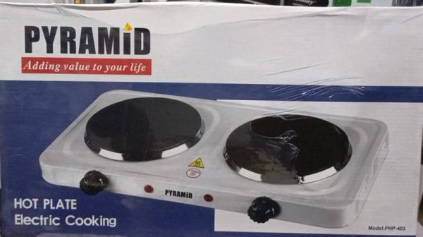 Pyramid Hot Plate Double Face