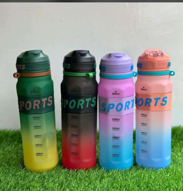 Sports Water Bottle Multicolored  900ml