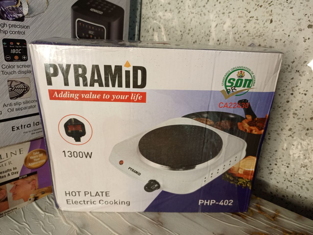 Pyramid Hot Plate Single Face - Image 2