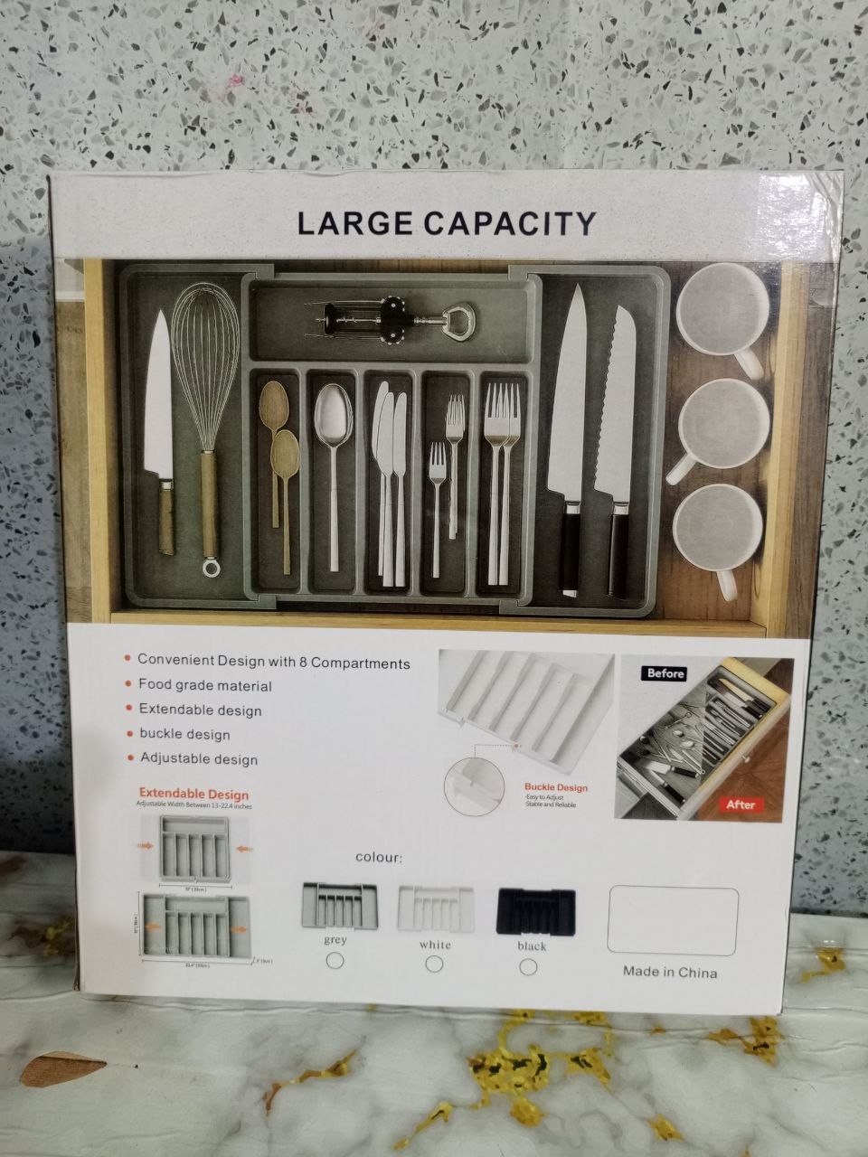 Kitchen Tableware Storage Box - Image 3