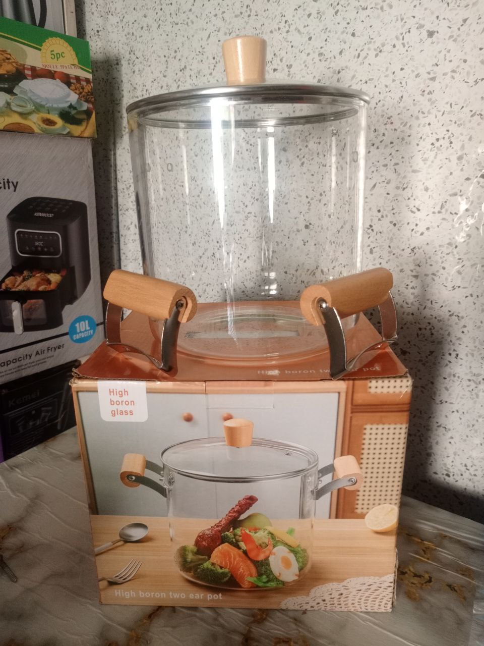 Boron Glass Pot - Image 3