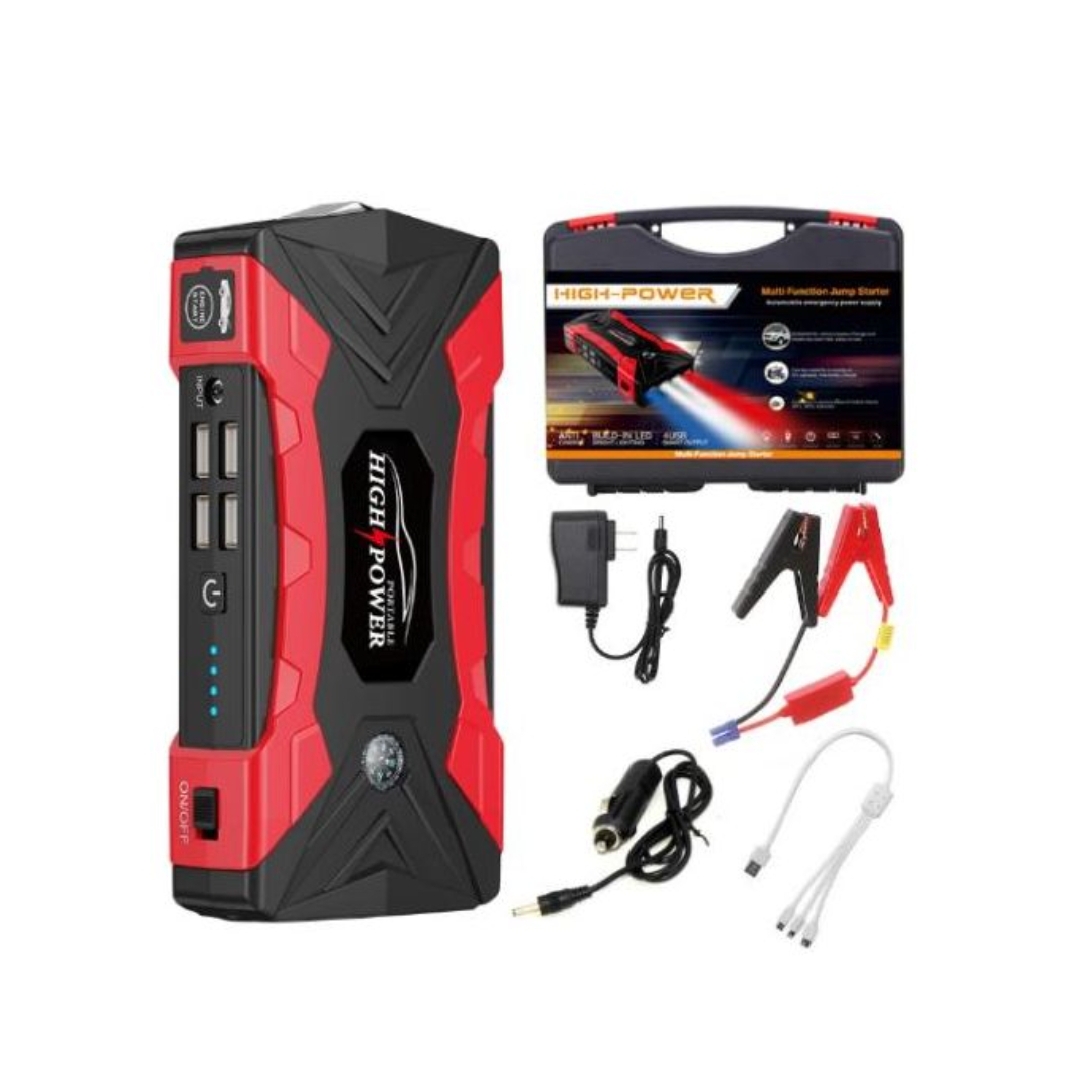 Quality High Power Car Jump Starter and Power Bank with Torchlight for Emergency Car Jump Starter , Charging Mobile Devices