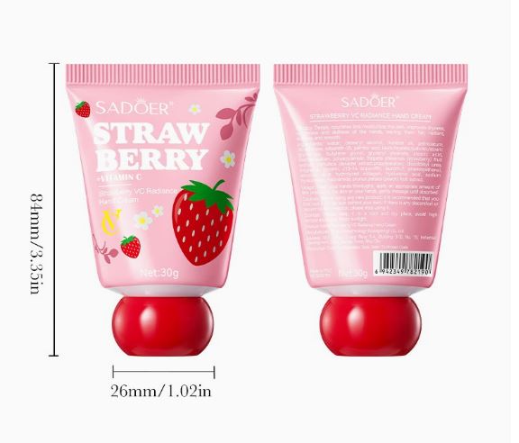 SADOER Strawberry Moist Hand Cream - Image 2