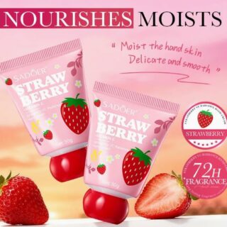 SADOER Strawberry Moist Hand Cream