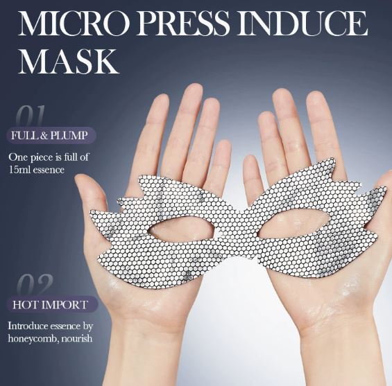 SADOER Caffeine Honeycomb Anti-Wrinkle Tight Eye Mask Moisturizing Paste - Image 2