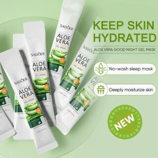 SADOER Aloe Goodnight Frozen Film Water Moisturizing Coating Wash-free Mask