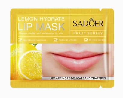 Sadoer Lemon Hydrating Lip Mask Moisturizing Autumn and Winter Anti-Dry Lip Mask - Image 5